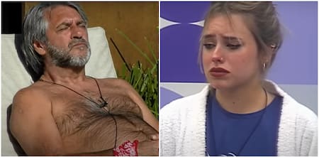 Darío y Coti Romero de Gran Hermano. Fotos: captura Telefe.