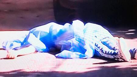 Cadáver con un balazo en el pecho, Morón, Villa Sarmiento