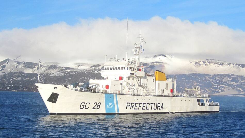 Buque de Prefectura. Foto: Prefectura Naval Argentina