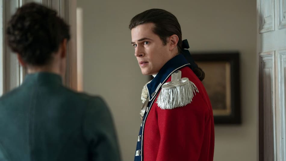 Claire y Lord John en la temporada 7. Foto: Starz