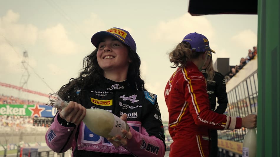 F1: La academia. Foto: Netflix.