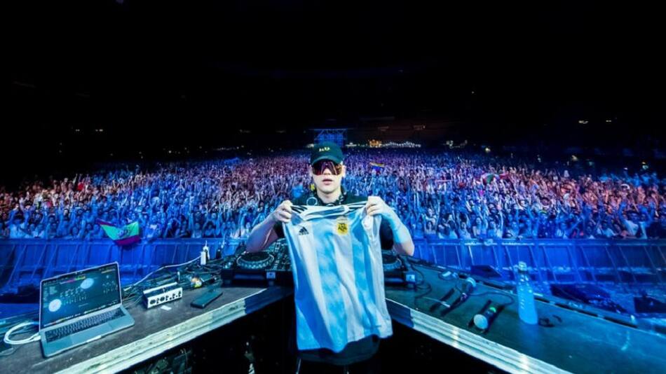 Bizarrap. Foto: Télam.