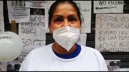 Madre de joven venezolana violada