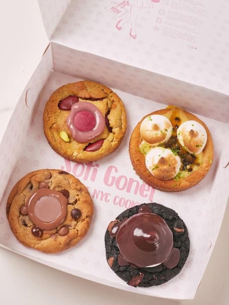 Sofía Gonet presentó su colección cápsula de cookies gourmet. (Foto: Instagram sofiagonet)