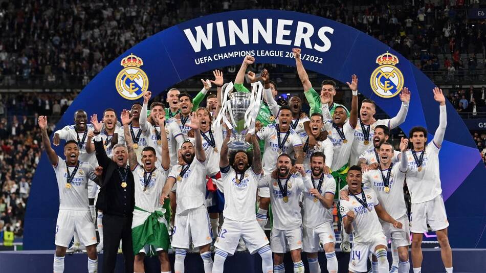 Real Madrid campeón de Champions League. Foto: AFP.