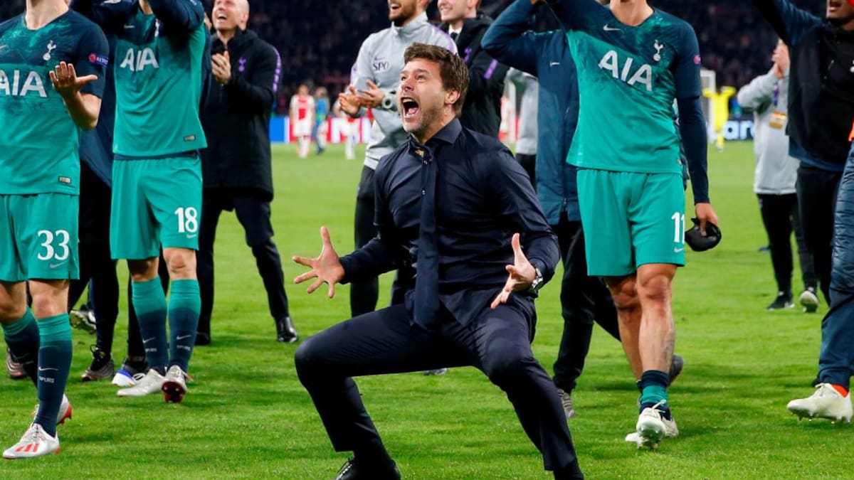 Pochettino, DT del Tottenham finalista de Champions: del drama a la gloria sin escalas