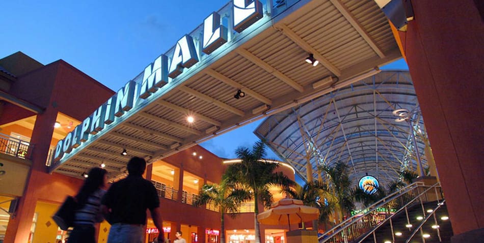 Dolphin Mall, shopping de Miami.