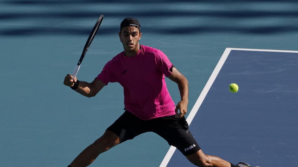 Francisco Cerúndolo en el Miami Open, REUTERS