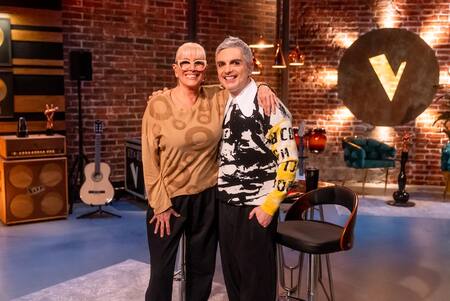 Miranda junto a Valeria Lynch en La Voz Argentina 2025