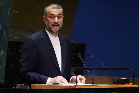 Hossein Amirabdollahian, ministro de Exteriores de Irán. Foto: EFE.
