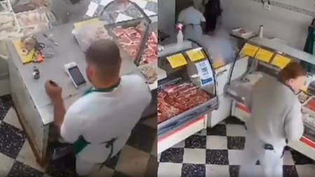 Insólito: quiso pagar con débito y explotó la terminal de pago. Fotos: capturas.