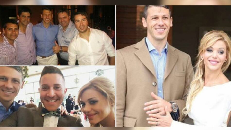Casamiento de Demichelis y Anderson