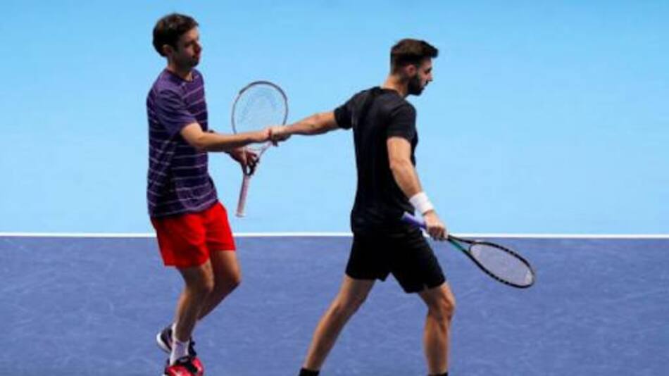 Horacio Zeballos y Marcel Granollers en ATP de dobles de Londres