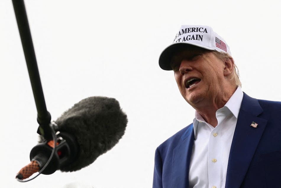 Donald Trump, presidente de Estados Unidos. Foto: REUTERS/Kevin Lamarque.