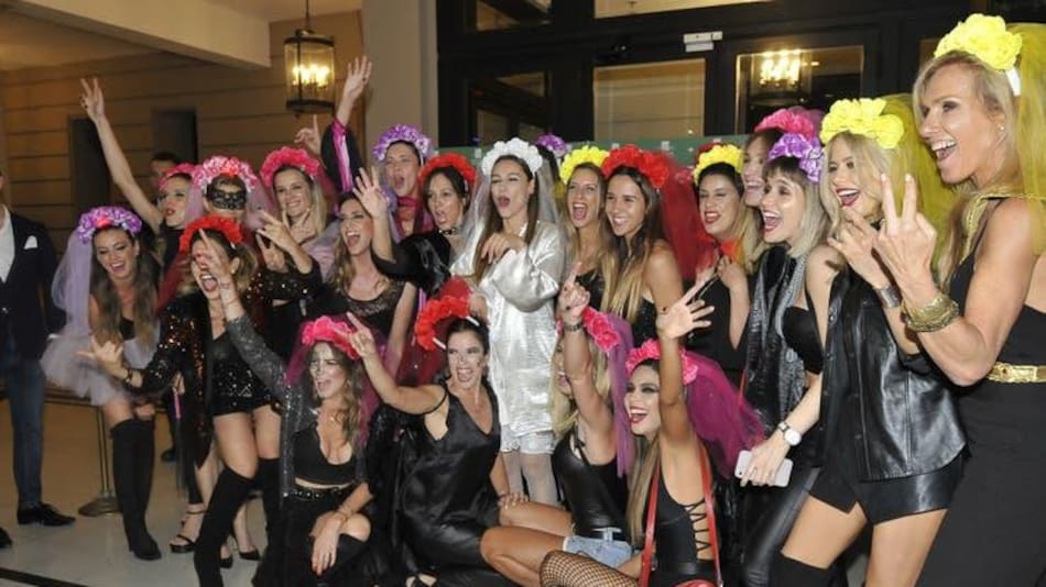 Despedida de soltera de Pampita, fotos y videos