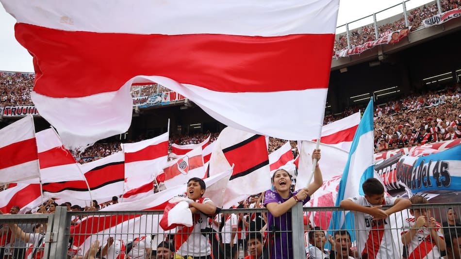 El impresionante recibimiento de River. Foto: Reuters