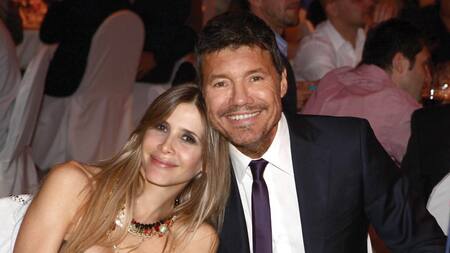 Marcelo Tinelli y Guillermina Valdés
