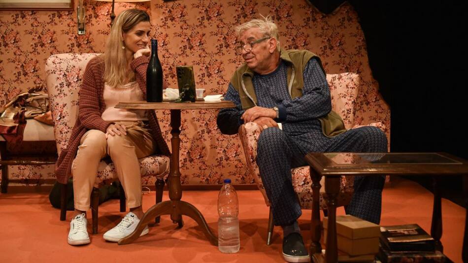 Miguel Ángel Rodríguez debutó en el teatro con "Quieto". Foto: Télam.