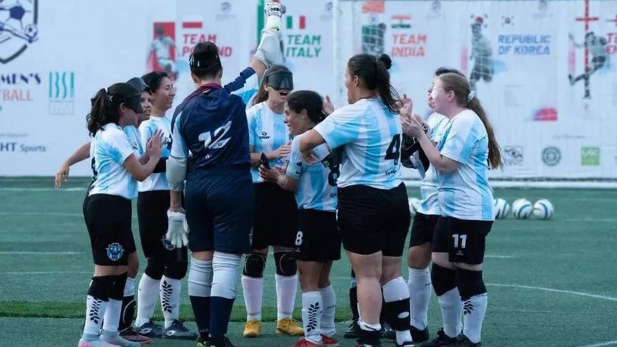 Las Murciélagas, campeonas del mundo en India.