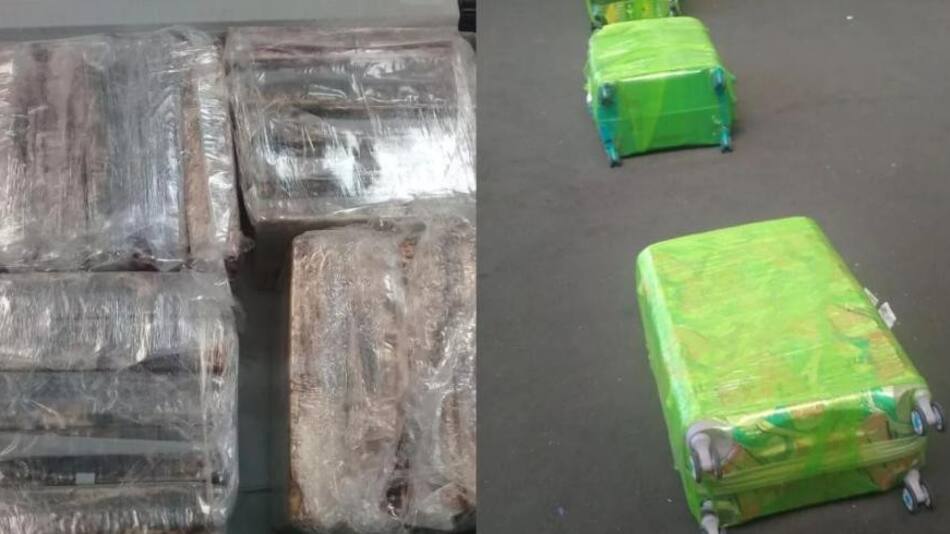 Secuestro de cocaína en Aeropuerto de Ezeiza