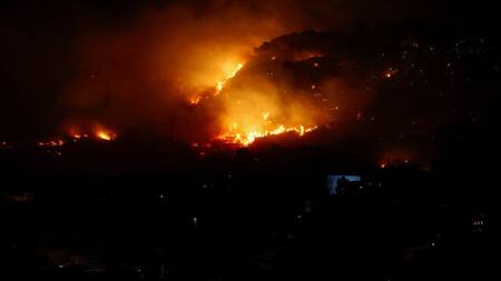 Incendios en Italia. Foto: Reuters