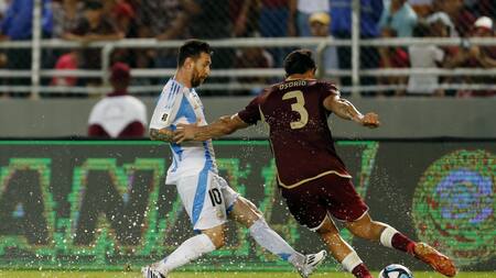 Argentina vs Venezuela. Foto: Reuters