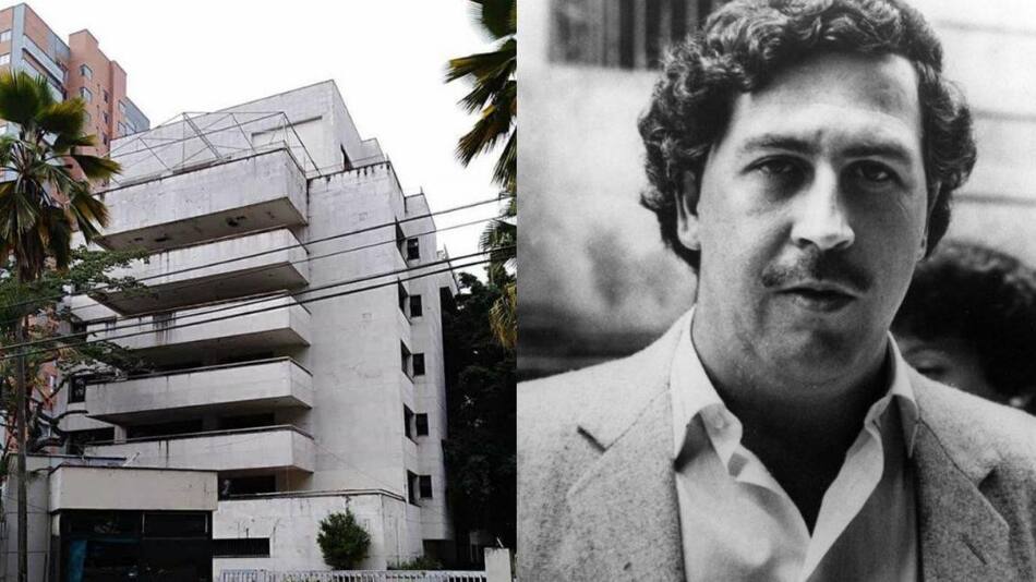El fanatasma de Pablo Escobar apareció en el Edificio Mónaco