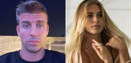 Piqué y Chiara Marti. Foto: Instagram/3gerardpique - clara.chiamartii