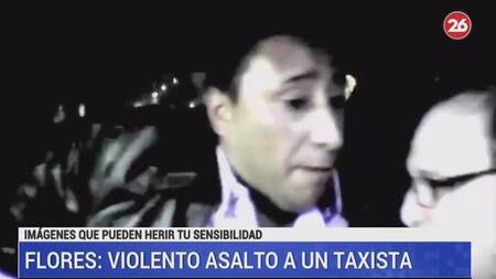 Simuló ser un pasajero y quiso atacar con cuchillo al taxista, Canal 26
