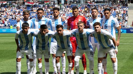 Selección Argentina Sub 23; Juegos Olímpicos París 2024. Foto: Reuters.