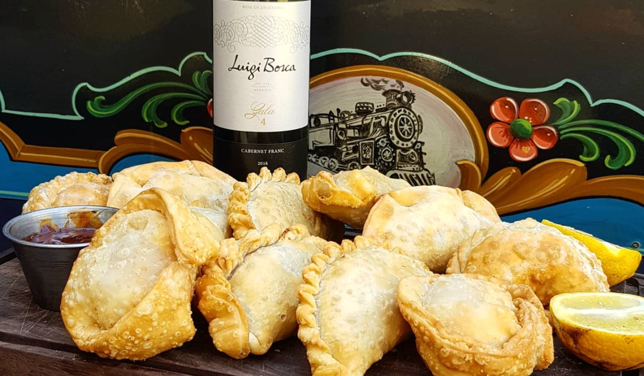 Empanadas en El Ferroviario. Foto: web oficial