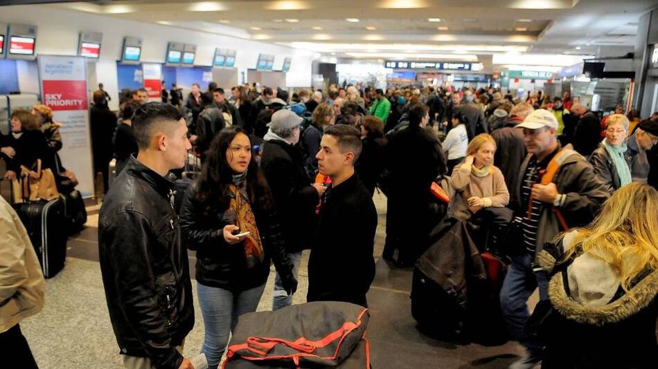 Paro en aeroparque