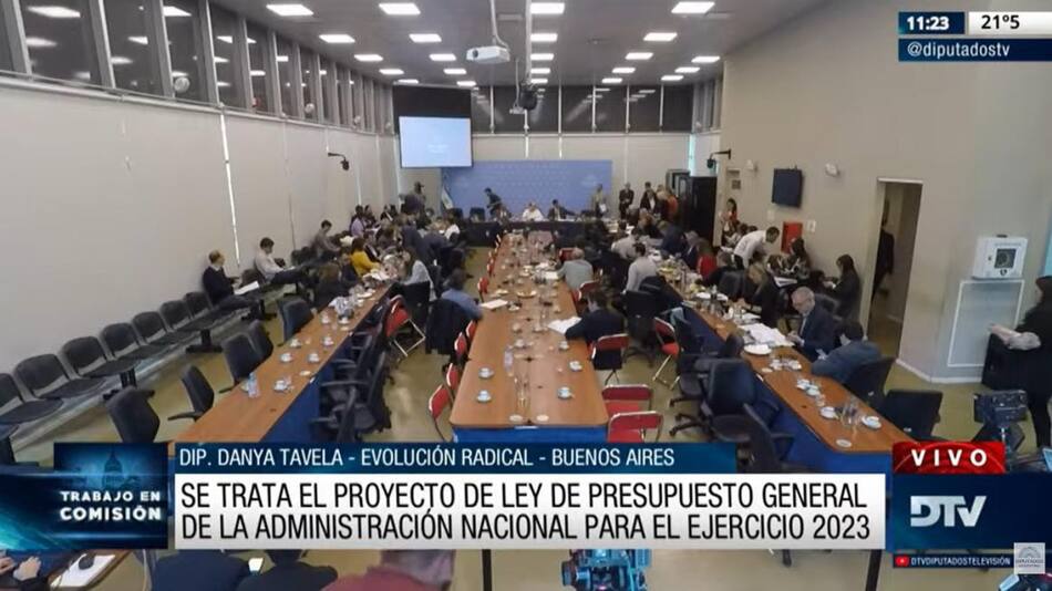 Presupuesto 2023, foto video DTV