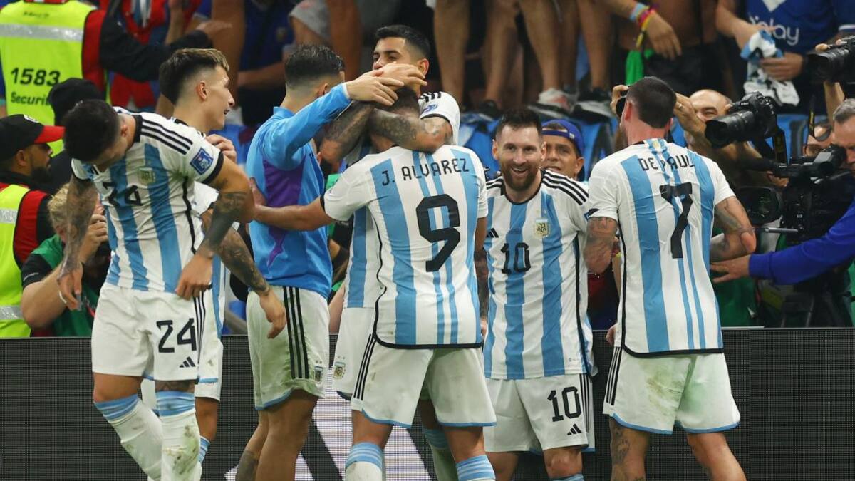 Mundial Qatar 2022 - Argentina vs. Croacia - Semifinal. Foto: Reuters.