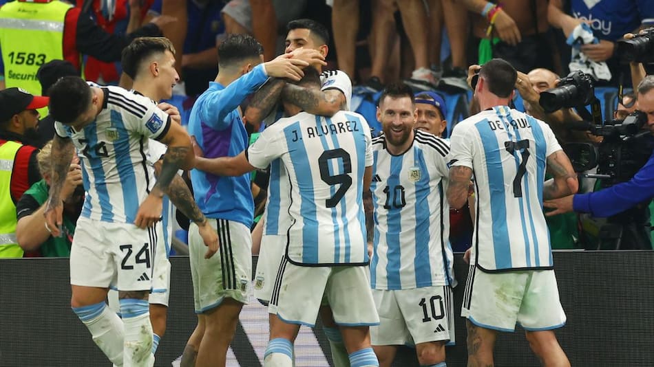 Mundial Qatar 2022 - Argentina vs. Croacia - Semifinal. Foto: Reuters.