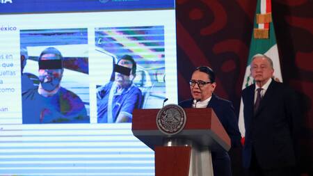 Rosa Icela Rodríguez, secretaria de Seguridad y Protección Ciudadana de México. Foto: REUTERS.
