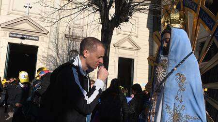 Peregrinación a Luján. Foto: Télam.