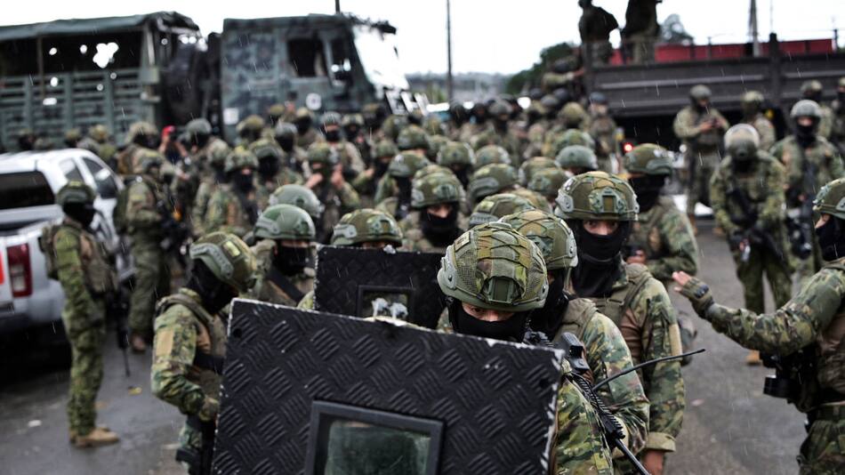 Estado de Excepción en Ecuador. Foto: Reuters