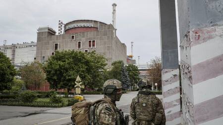 Central nuclear de Zaporiyia. Foto: EFE
