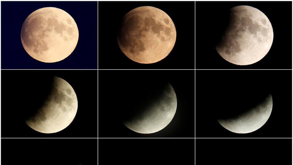 Eclipse de Luna, astronomía, espacio, REUTERS