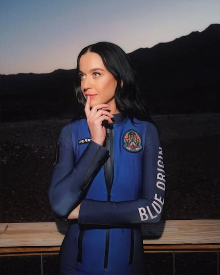 Katy Perry se convierte en la primera estrella del pop en viajar al espacio. Foto: Instagram/katyperry