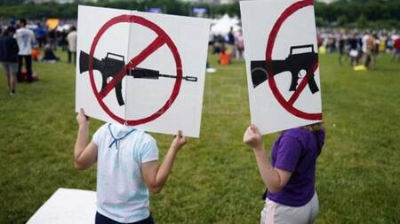 Marchas Estados Unidos. Foto: EFE