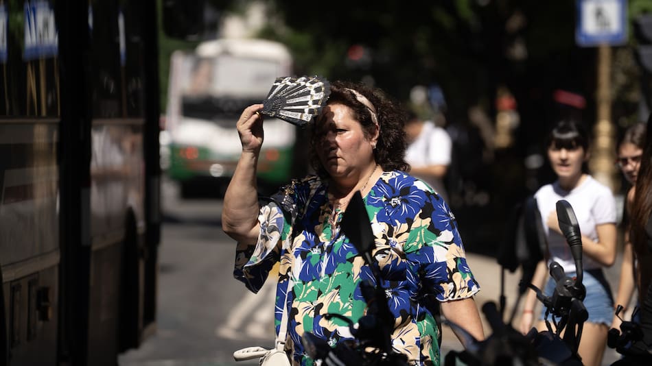 Calor en mayo. Foto: NA/Martín Zabala