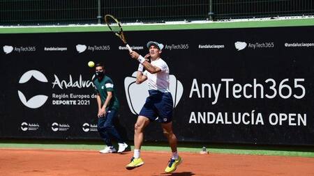 Facundo Bagnis en el ATP 250 de Marbella