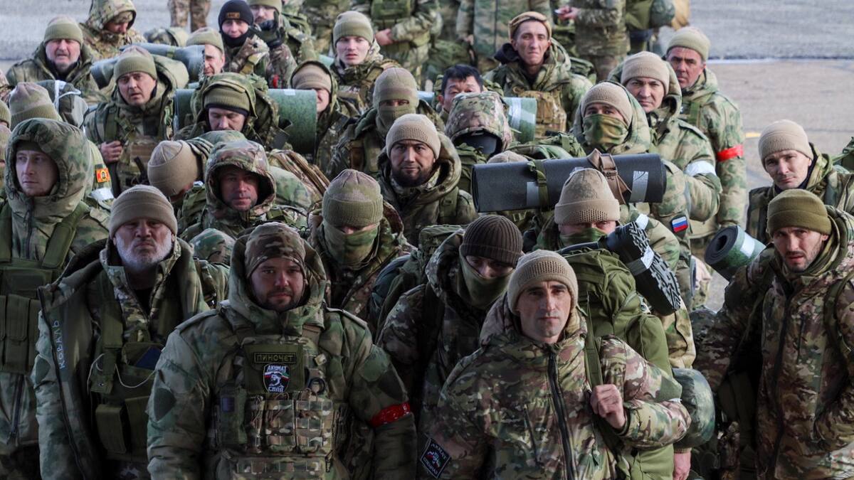 Soldados en la guerra Rusia-Ucrania. Foto: Reuters