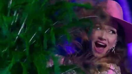 ¿Quién es la máscara?. Foto: captura de video.