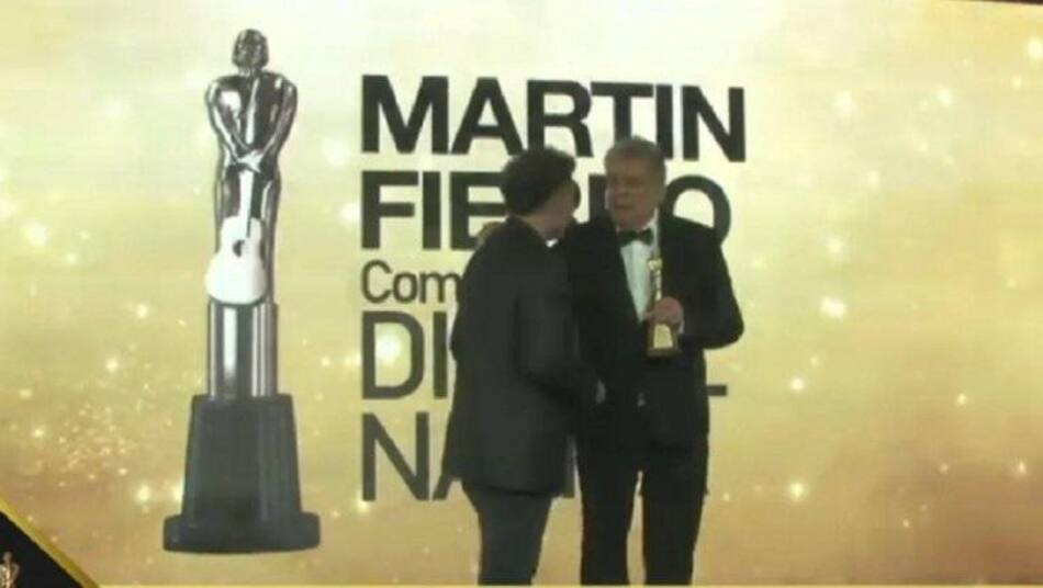 Martín Fierro Digital 2023, captura de tv, NA