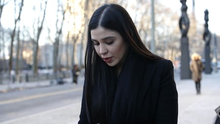 Emma Coronel, esposa de “El Chapo” Guzmán. Foto: EFE.