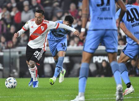 River vs Belgrano. Foto: NA