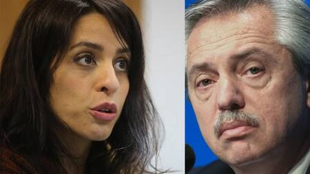 Victoria Donda y Alberto Fernández, INADI, Gobierno, Fotos NA